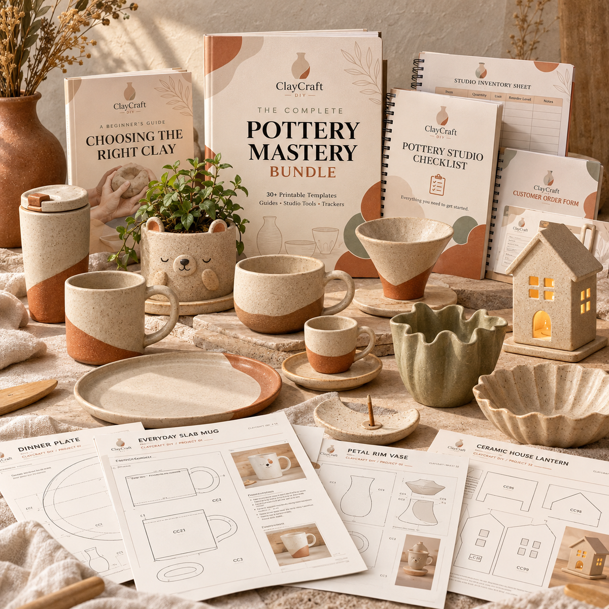 The Complete Pottery Mastery Bundle