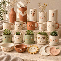 Little Clay Characters — Pottery Template Collection